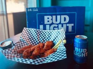Wings and Bud Light